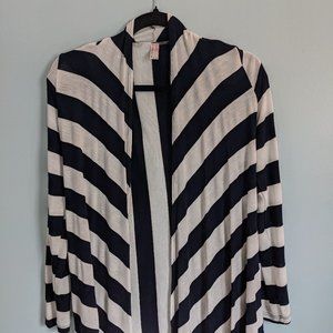 Chris & Carol Open Front Drapey Cardigan